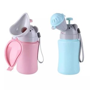 Urinario Portátil Anti-Fugas de Emergencia para Niños – Elefantito (Para Auto y Paseos)