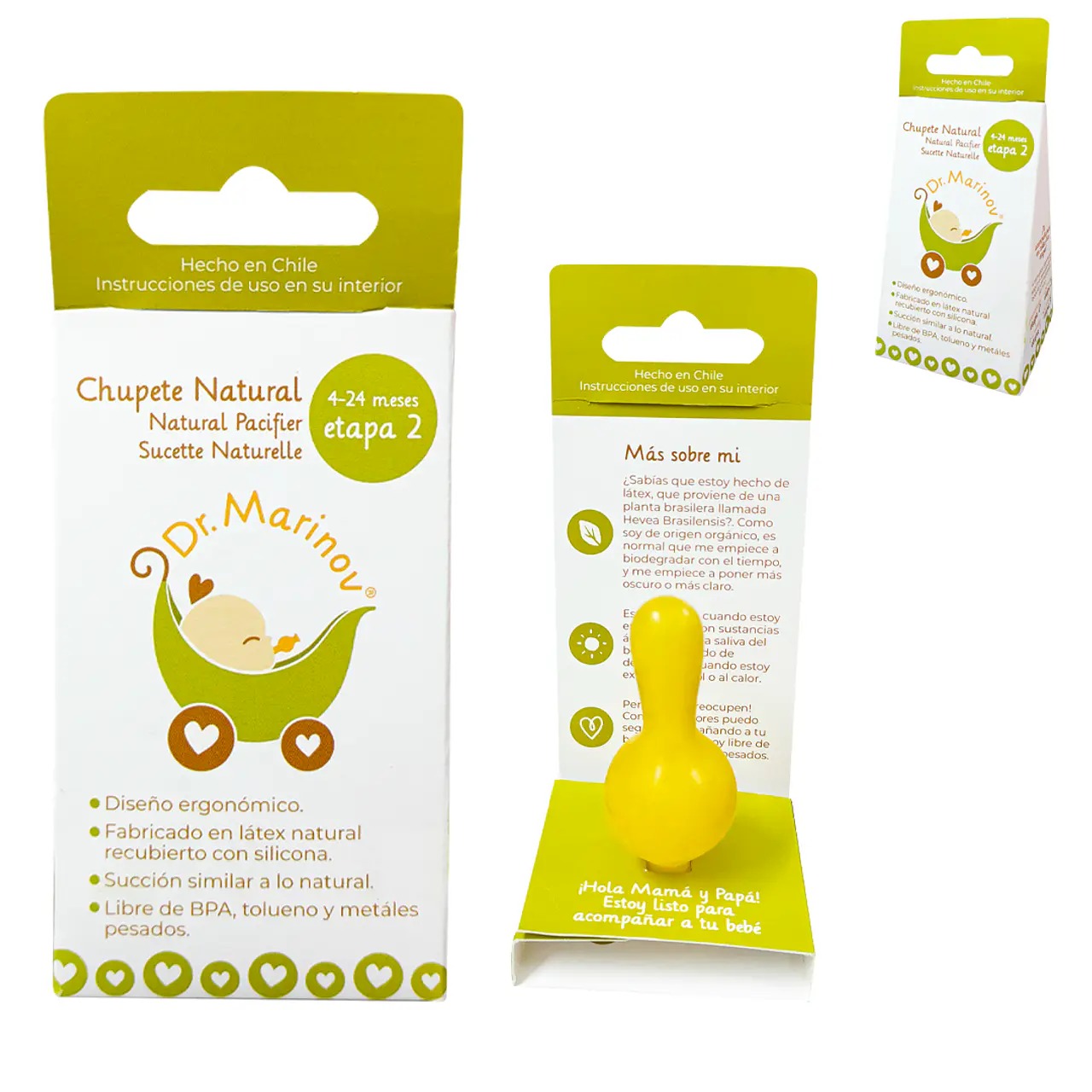 Chupete Natural Dr. Marinov Etapa 2 (4 a 24 meses)