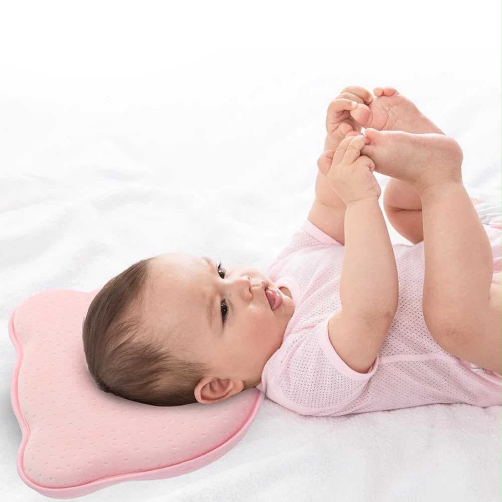 Cojín Ergonómico Antiplagiocefalia de Espuma Viscoelástica Memory Foam (0 a 12 Meses)