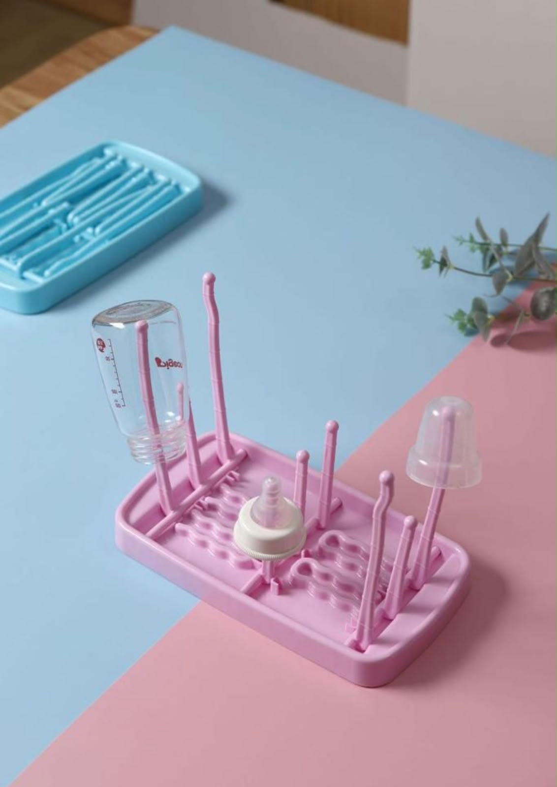 Escurridor Plegable y Portátil para Mamaderas, Chupetes y Accesorios