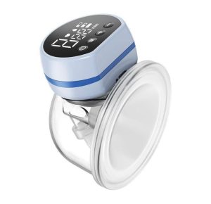 Extractor de Leche Eléctrico Manos Libres (Inalámbrico y Recargable) – Azul