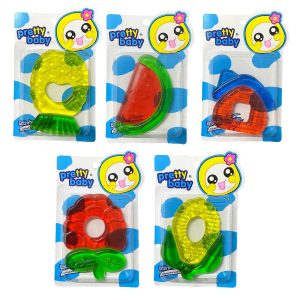 Mordedor Enfriable con Agua  Colección Frutas y Formas – Pretty Baby (3+ Meses)