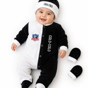 Set Bebé 3 Piezas Plush Colo-Colo (Osito + Gorro + Mitones)