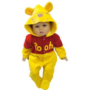 Osito / Enterito de Plush para Bebé con Capucha – Winnie the Pooh