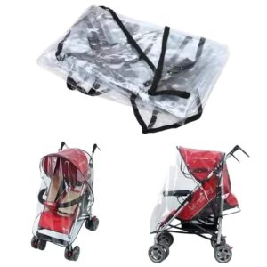 Cubre Coche Impermeable Transparente con Cierre – Material Grueso y Resistente