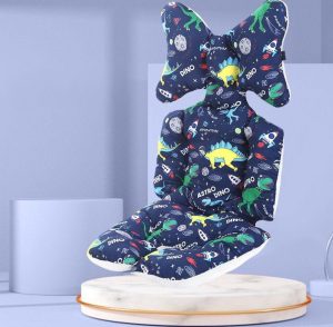 Cojín Reductor Acolchado Universal con Soporte Cervical de Mariposa – Estampado Dino Espacial