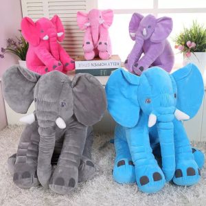 Cojín Peluche Elefante de Apego y Contención para Bebé